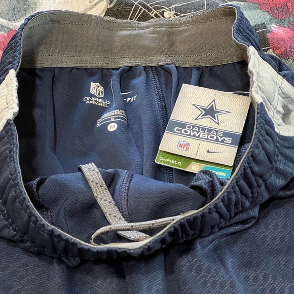 NWT 2012 Nike Dri-Fit Dallas Cowboys Speed Fly XL CHAINMAIL Performance Shorts M - Picture 7 of 12